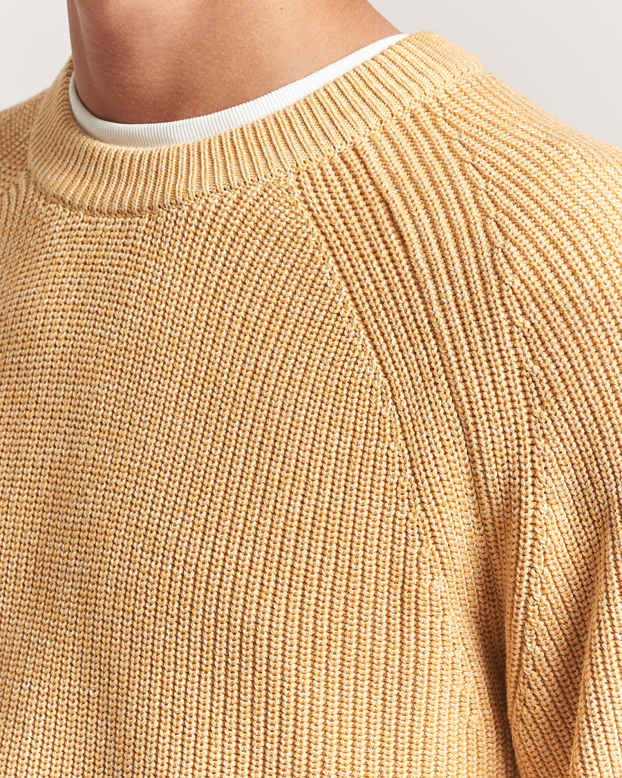 Men | Sweaters & Knitwear | NN07 | Jacobo Cotton Knitted Sweater Honey
