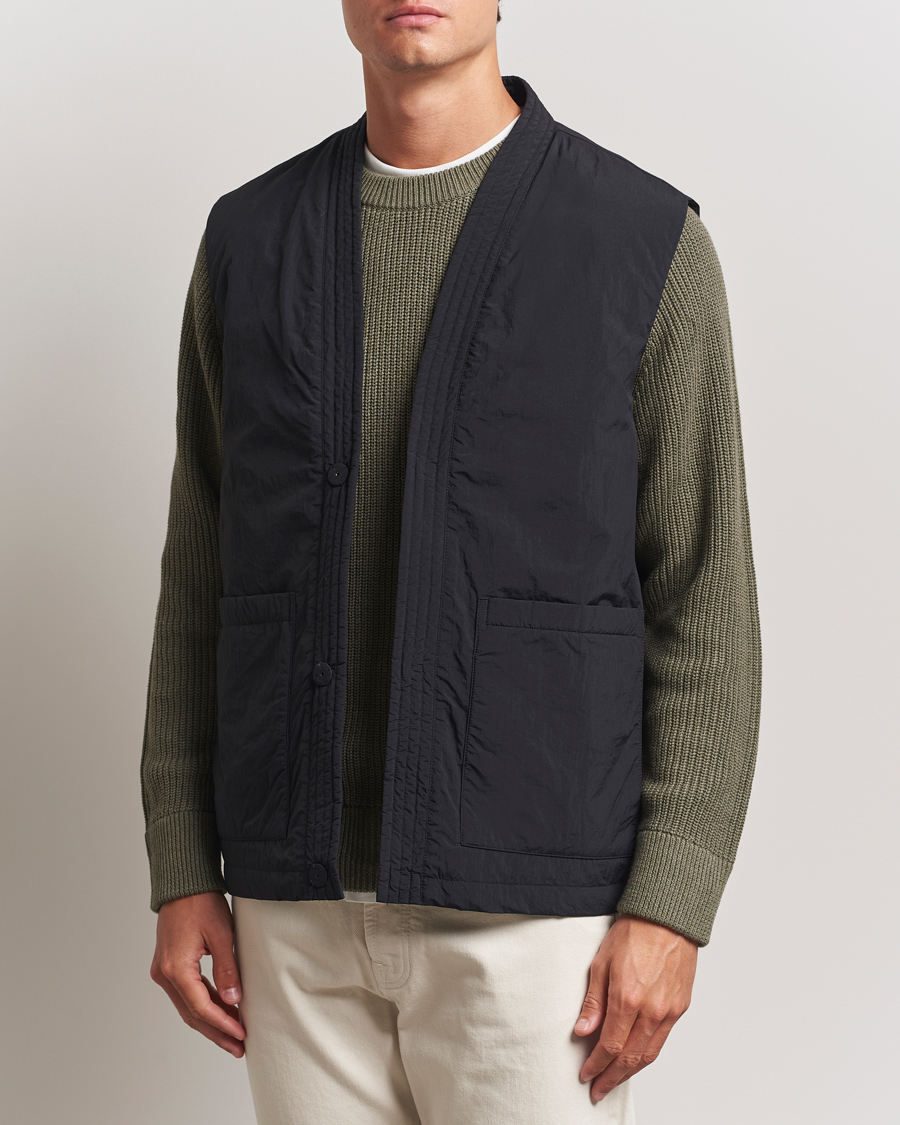 Men | Coats & Jackets | NN07 | Yuki Padded Vest Black