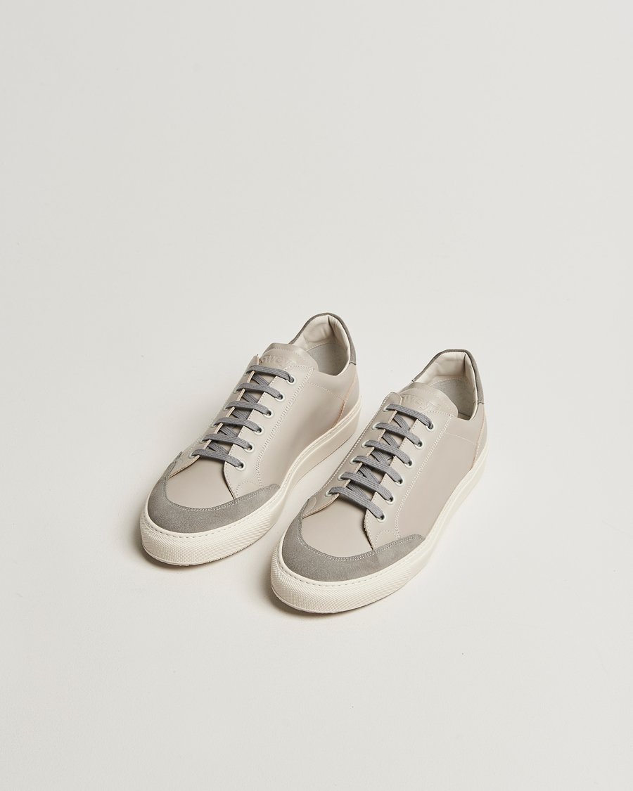 Men | Sneakers | Sweyd | Center Leather/Suede Sneakers Grey