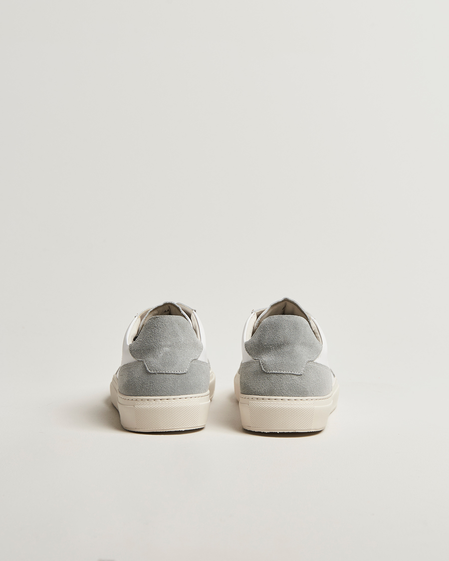 Men | Sneakers | Sweyd | Center Leather/Suede Sneakers White