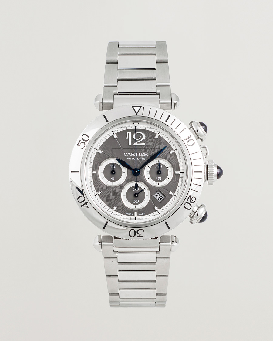 Men | Cartier Pre-Owned Pasha Chronograph | Cartier Pre-Owned | Pasha Chronograph