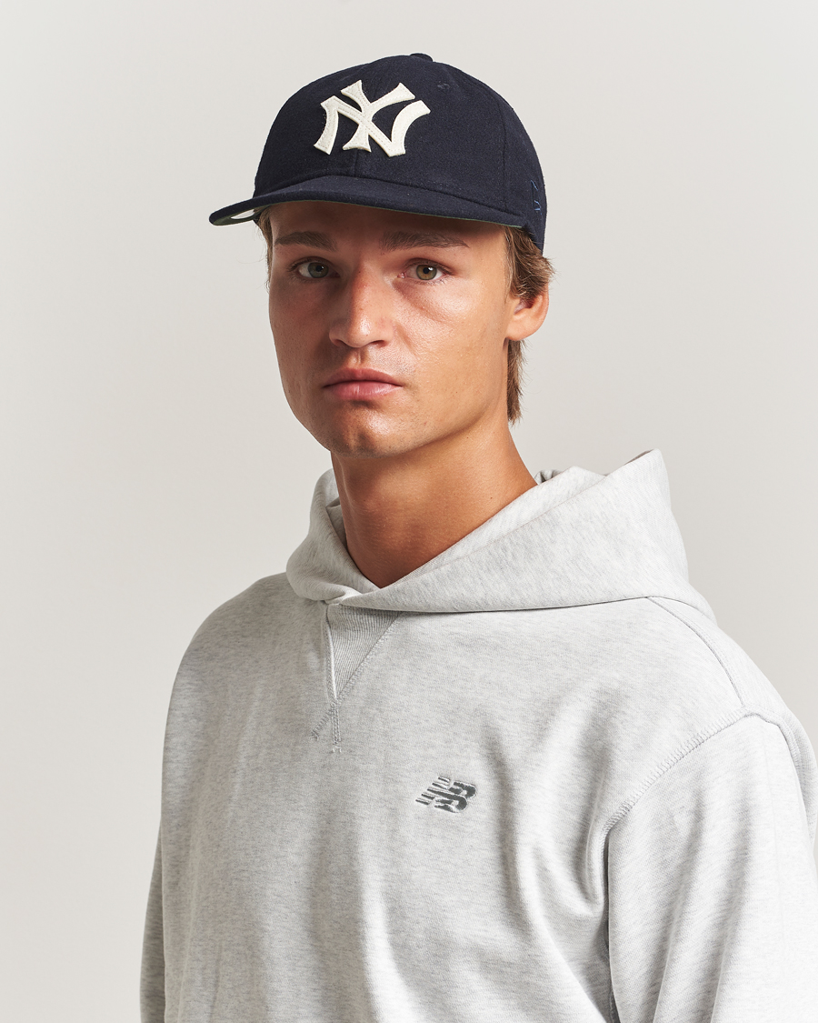 Men | Hats & Caps | New Era | Retro Crown 9Fifty Melton Wool Cap New York Yankees