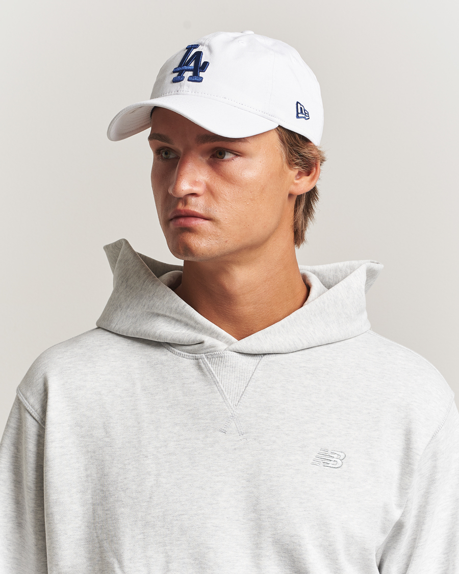 Men | Hats & Caps | New Era | 9Twenty Washed Cotton Cap Los Angeles Dodgers White