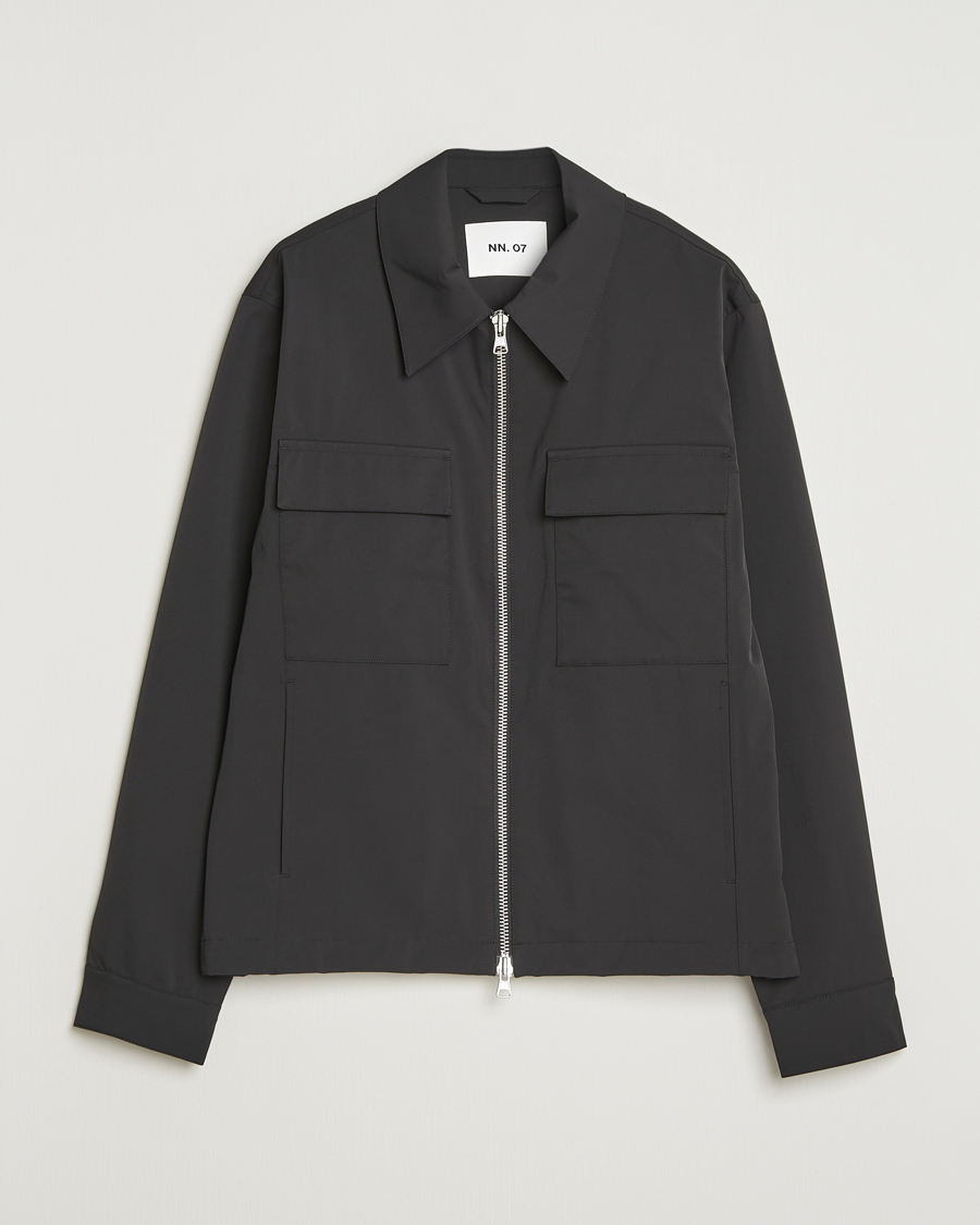 Men | Coats & Jackets | NN07 | Alban Bomber Jacket Black