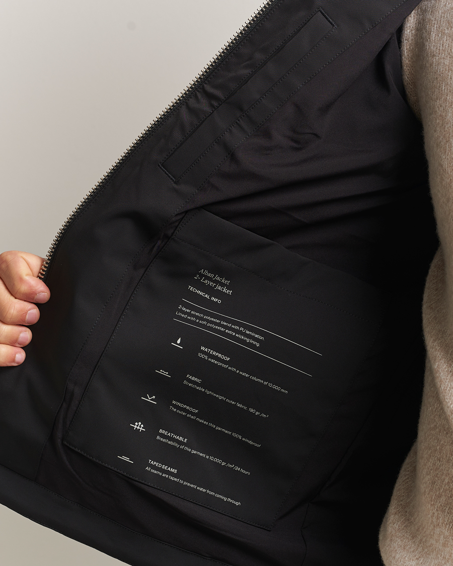 Men | Coats & Jackets | NN07 | Alban Bomber Jacket Black