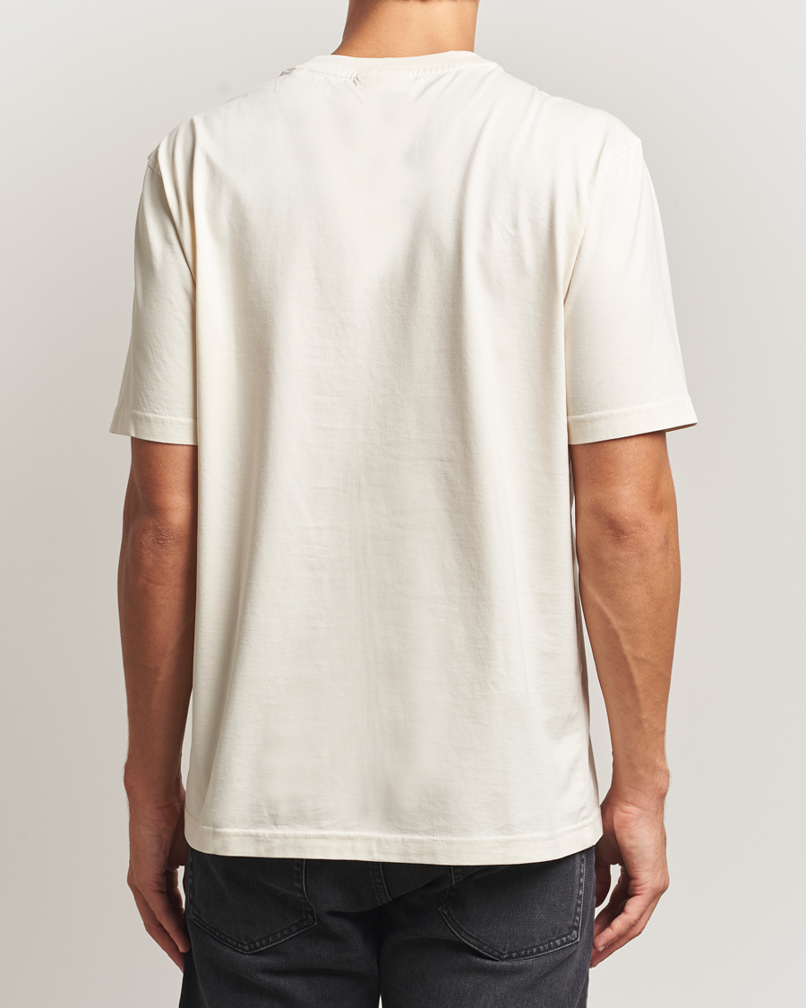 Men | T-Shirts | NN07 | Abel Logo Crew Neck T-Shirt Ivory