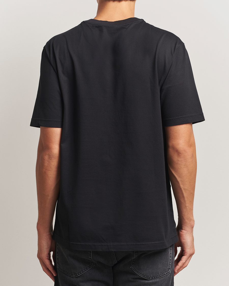 Men | T-Shirts | NN07 | Abel Logo Crew Neck T-Shirt Black