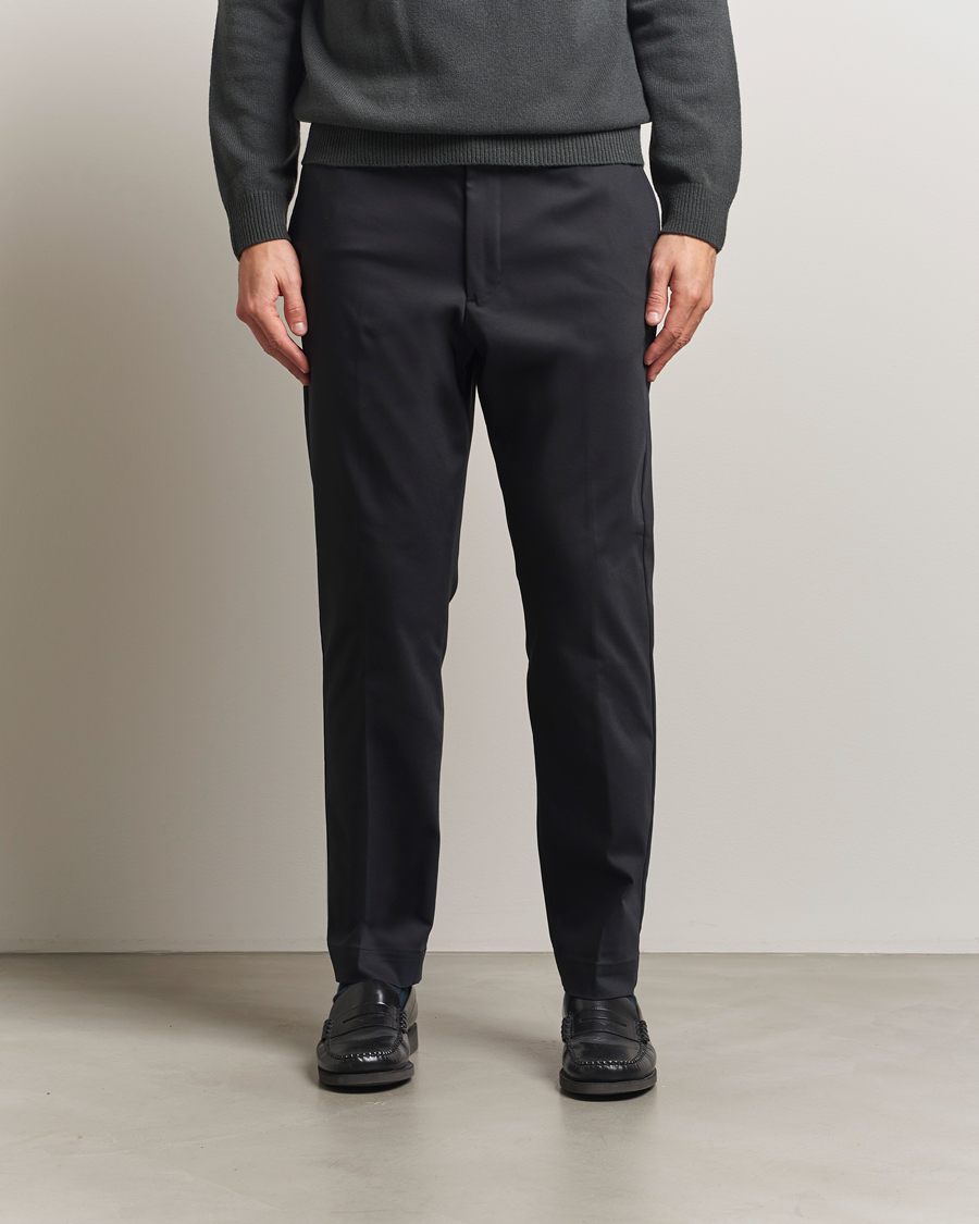 Men | Trousers | NN07 | Baker Cotton Drawstring Trousers Navy