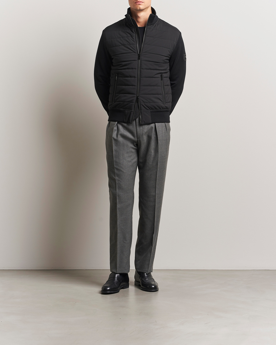 Men | Trousers | Ralph Lauren Purple Label | Worsted Flannel Trousers Light Grey