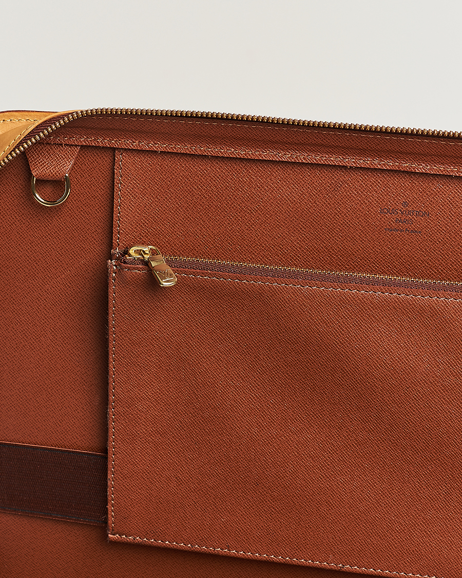 Men | Pre-Owned & Vintage Bags | Louis Vuitton Pre-Owned | Briefcase Leather