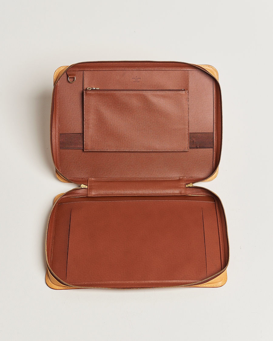 Men | Pre-Owned & Vintage Bags | Louis Vuitton Pre-Owned | Briefcase Leather