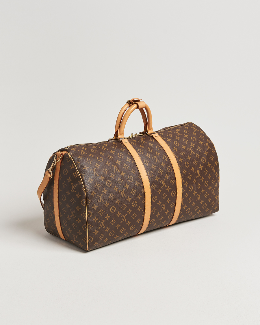 Men | Louis Vuitton Pre-Owned Keepall Bandoulière 55 Monogram | Louis Vuitton Pre-Owned | Keepall Bandoulière 55 Monogram