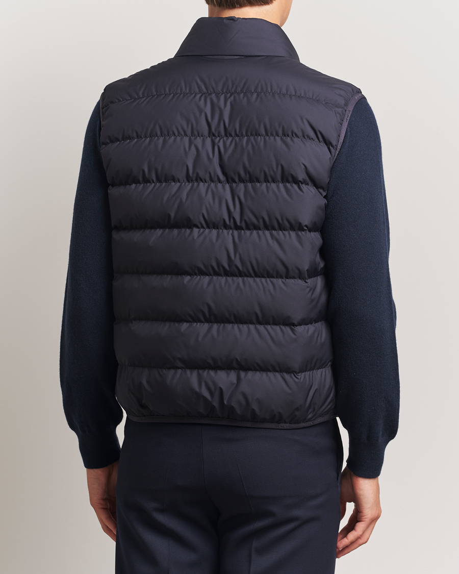 Men | Gilets | Moncler | Contrin Down Vest Navy