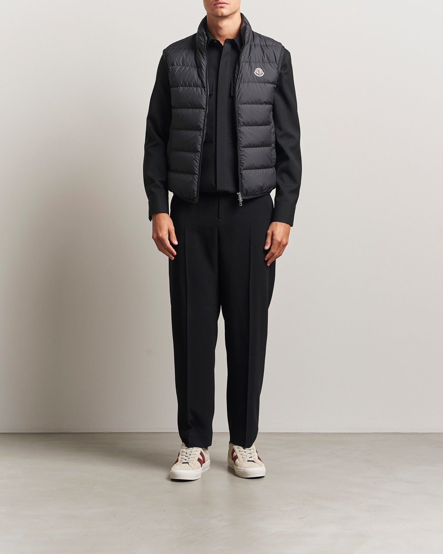 Men | Gilets | Moncler | Contrin Down Vest Black