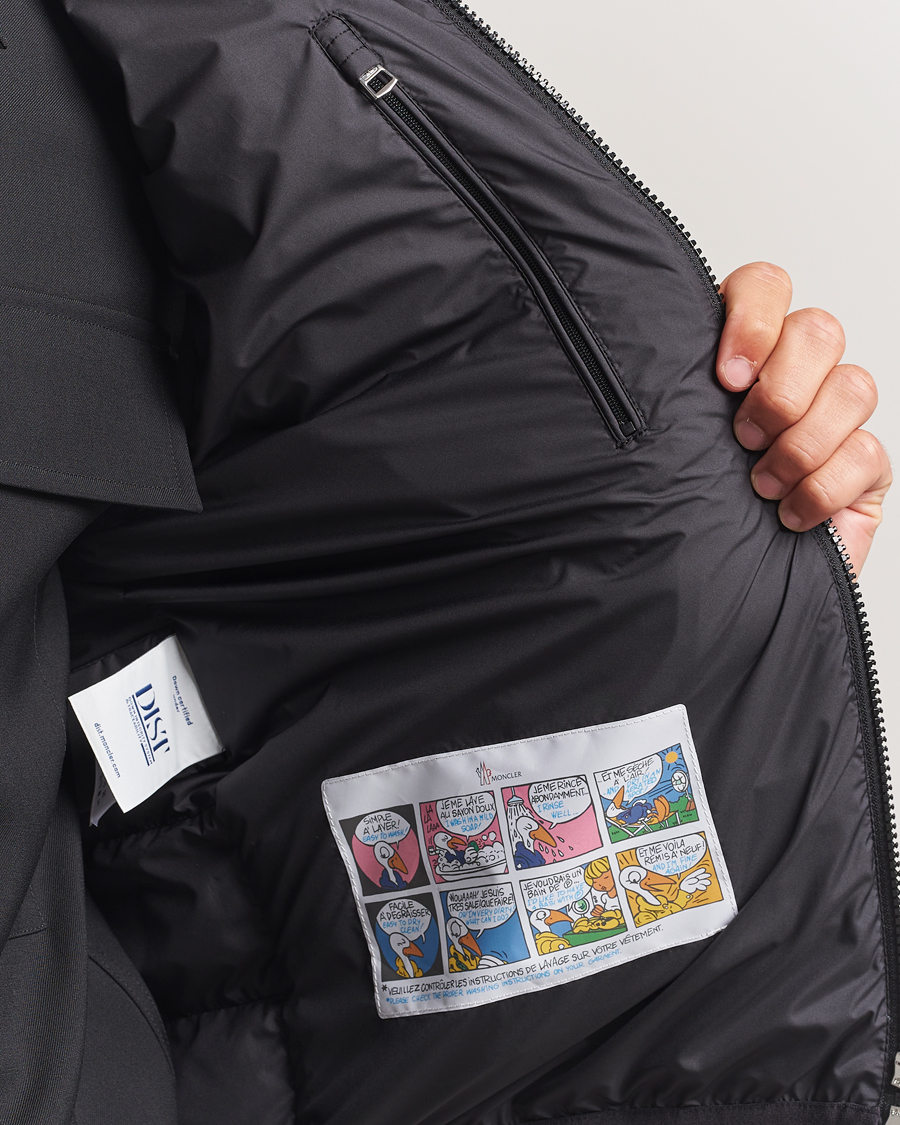 Men | Coats & Jackets | Moncler | Contrin Down Vest Black