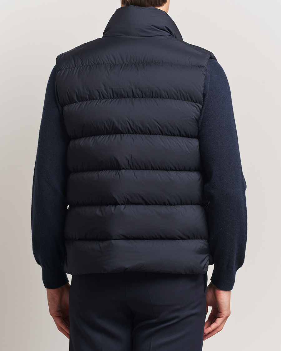 Men | Coats & Jackets | Moncler | Tibb Matte Down Vest Navy
