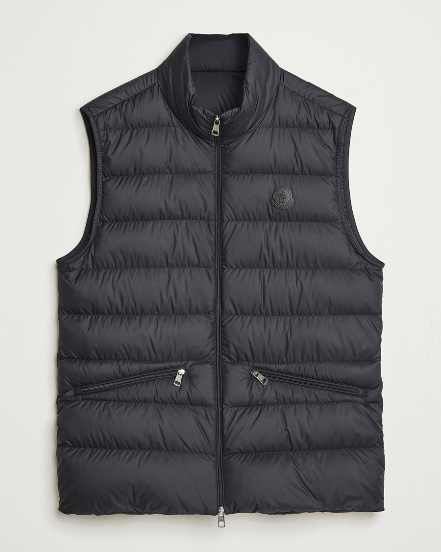 Men | Coats & Jackets | Moncler | Treompan Down Vest Black