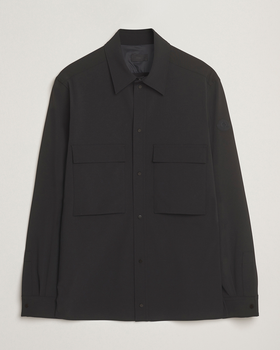 Men | Shirts | Moncler | Overshirt Black