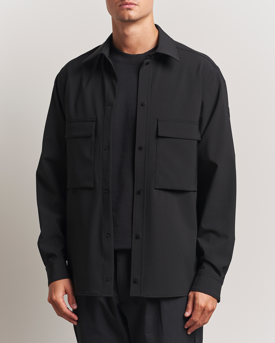 Men | Shirts | Moncler | Overshirt Black