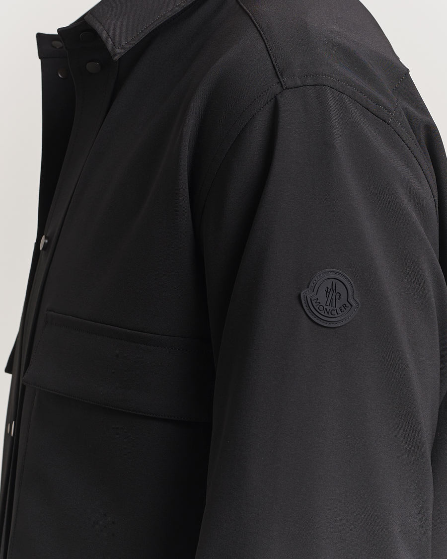 Men | Shirts | Moncler | Overshirt Black
