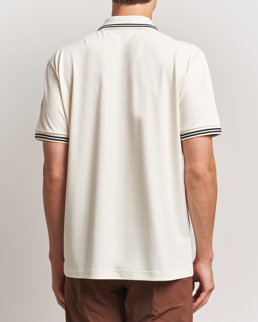 Men | Polo Shirts | Moncler | Vintage Logo Polo Off White