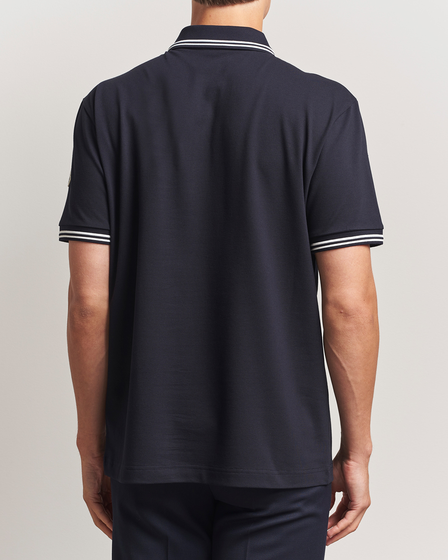 Men | Polo Shirts | Moncler | Vintage Logo Polo Navy