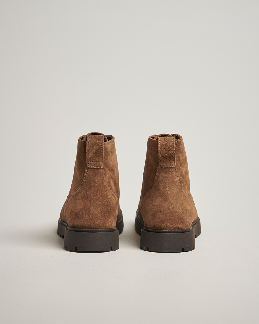 Men | Boots | BIRKENSTOCK | Highwood Suede Lace Boot Dark Tea