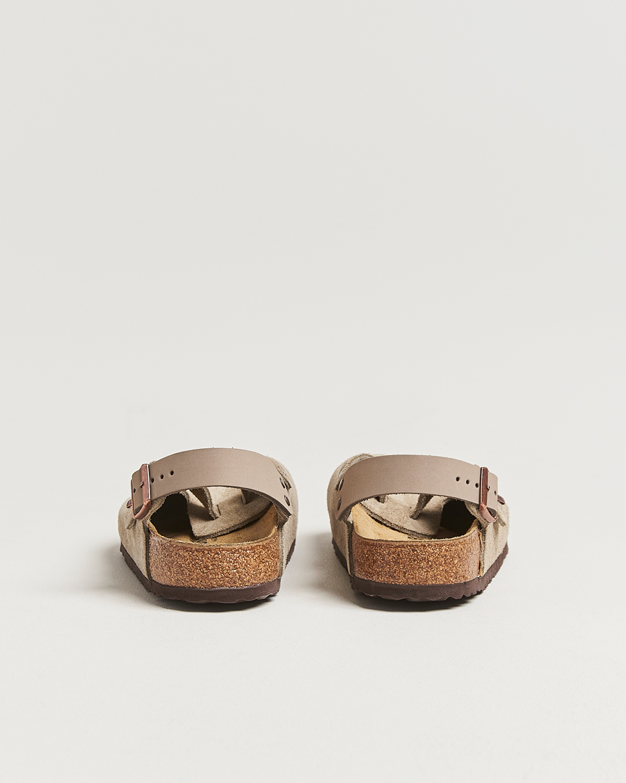 Men | Sandals & Slides | BIRKENSTOCK | Tokio Classic Footbed Taupe Suede