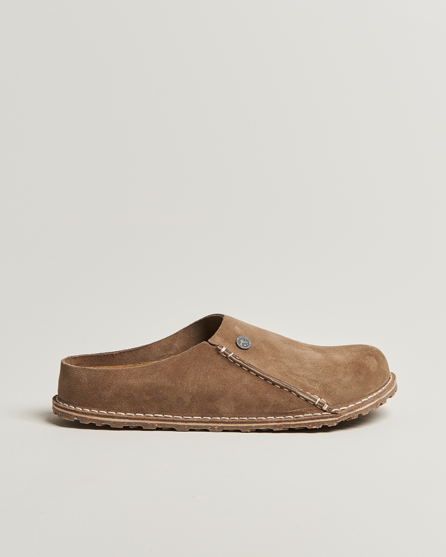 Men | Sandals & Slides | BIRKENSTOCK | Zermatt Premium Gray Taupe Suede