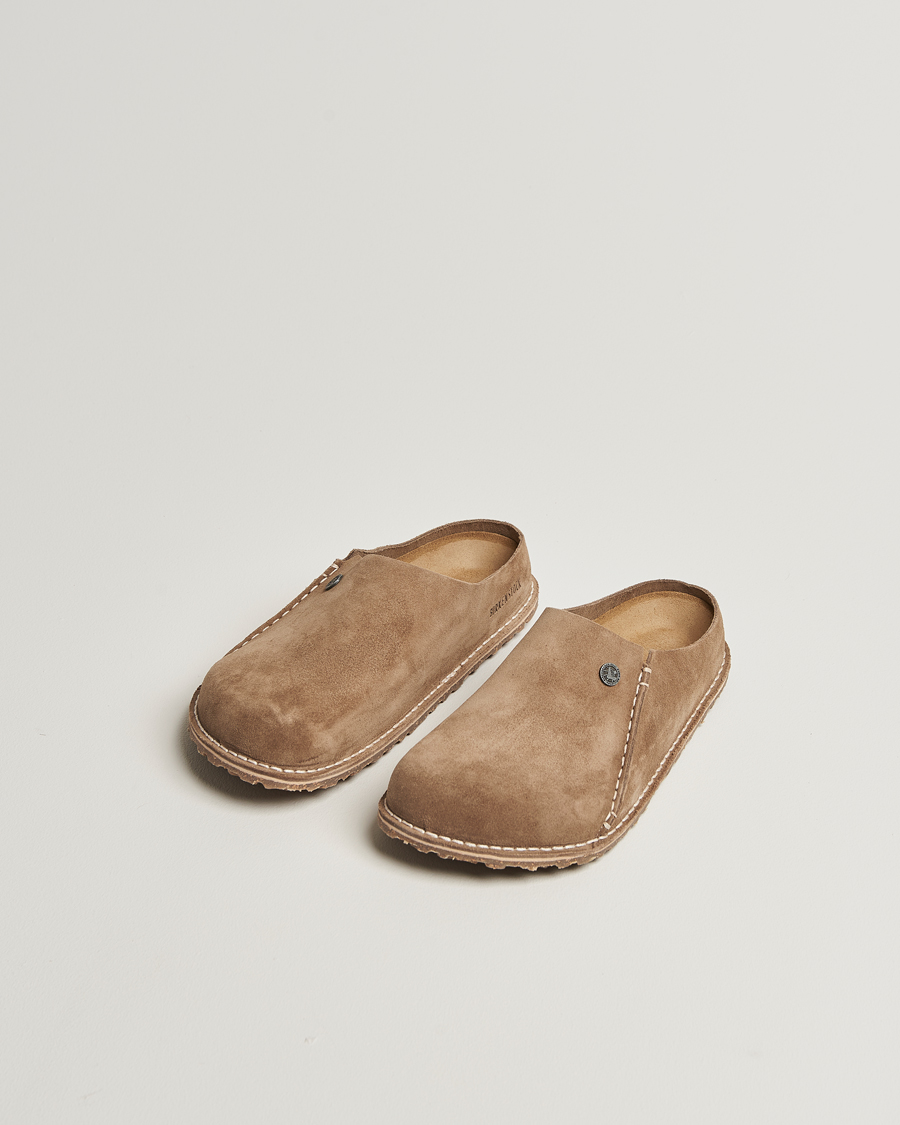Men | Sandals & Slides | BIRKENSTOCK | Zermatt Premium Gray Taupe Suede