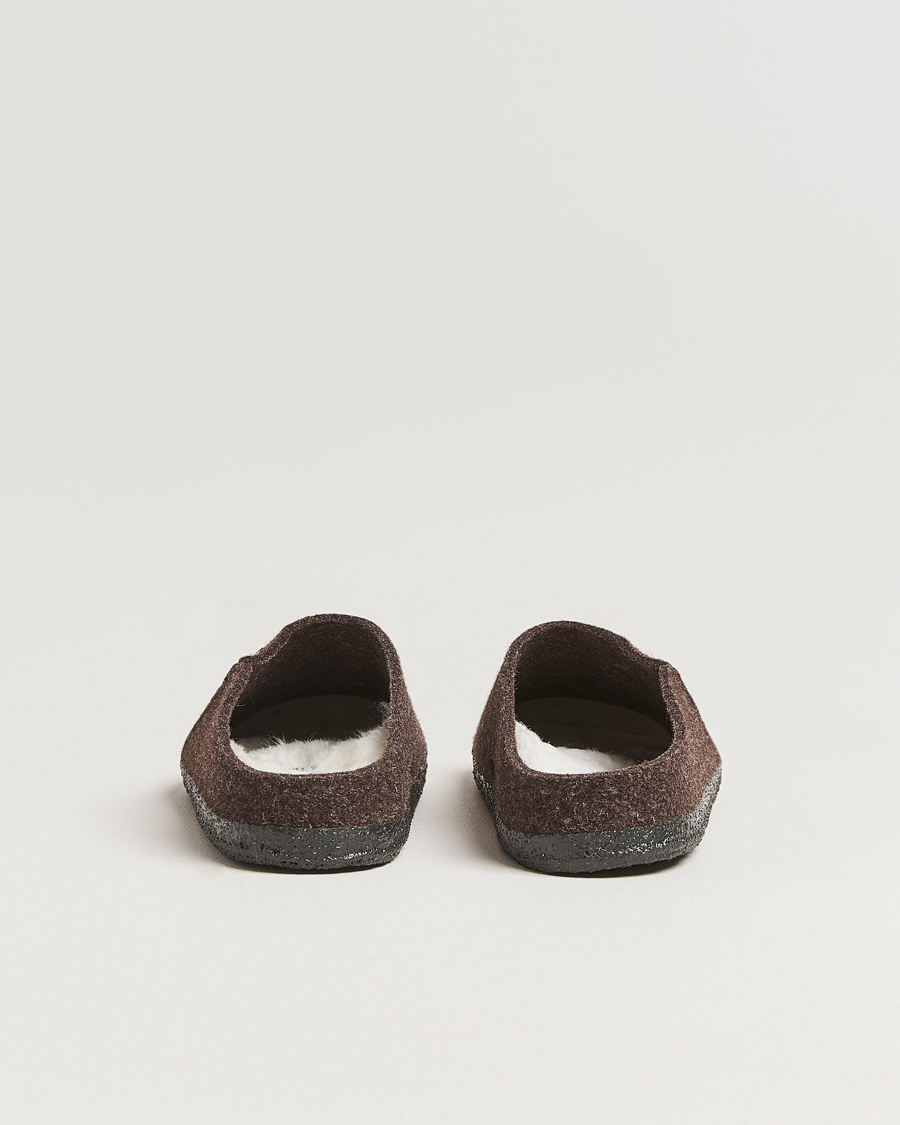 Men | Sandals & Slides | BIRKENSTOCK | Zermatt Shearling Wool Felt Mocha