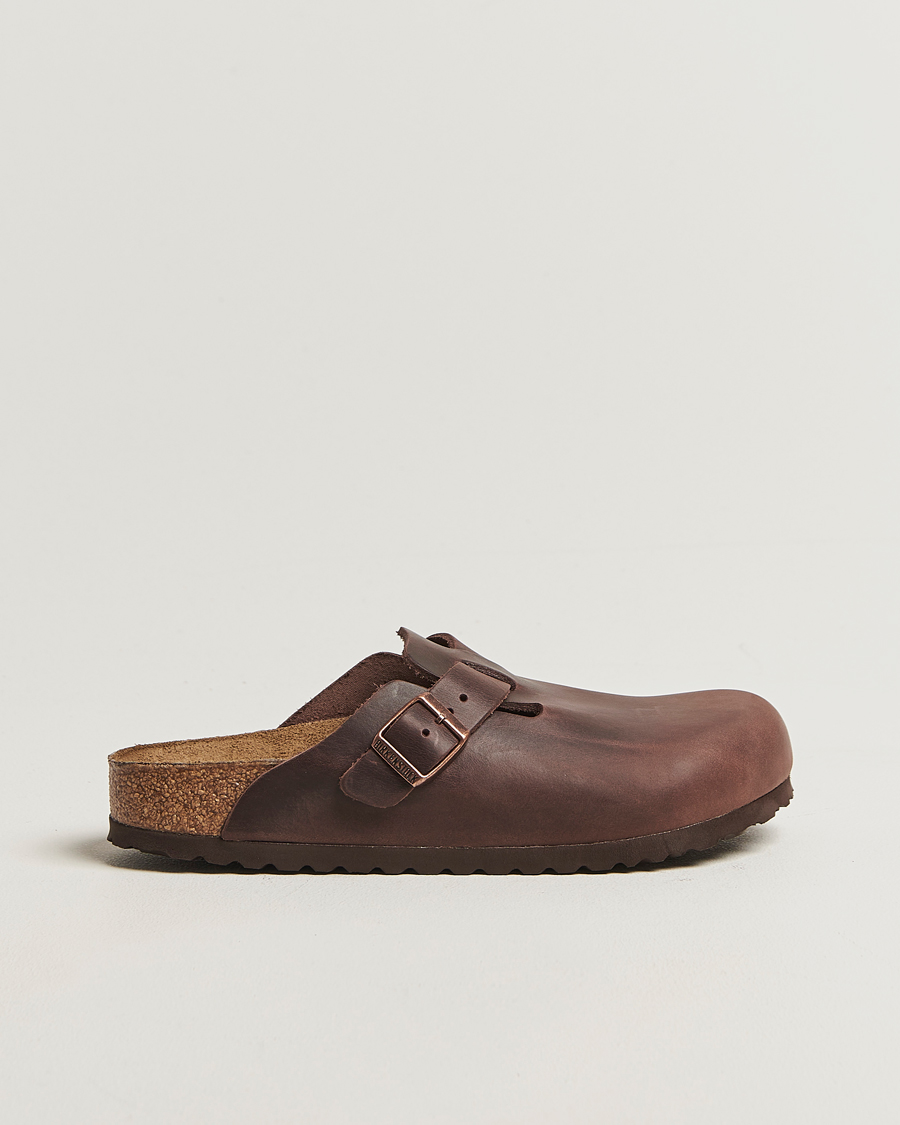 Men | Sandals & Slides | BIRKENSTOCK | Woman Boston Classic Footbed Habana Oiled Leather