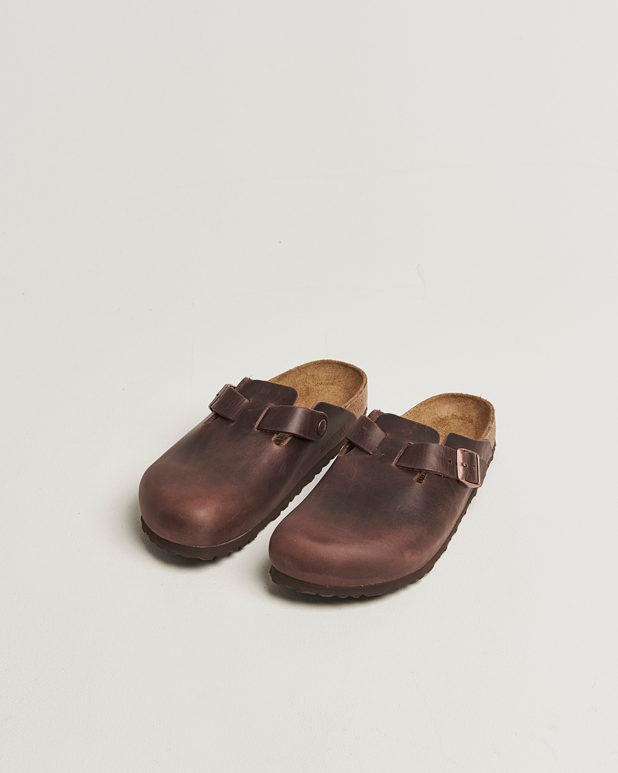 Men | Sandals & Slides | BIRKENSTOCK | Woman Boston Classic Footbed Habana Oiled Leather