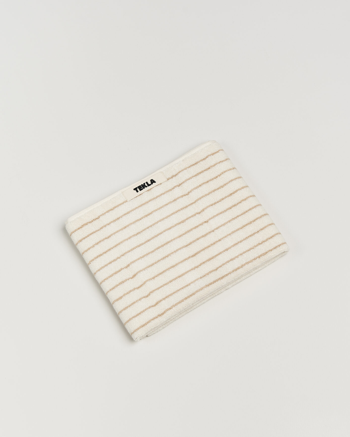 Men | Fabrics | Tekla | Organic Terry Hand Towel Sienna Stripes