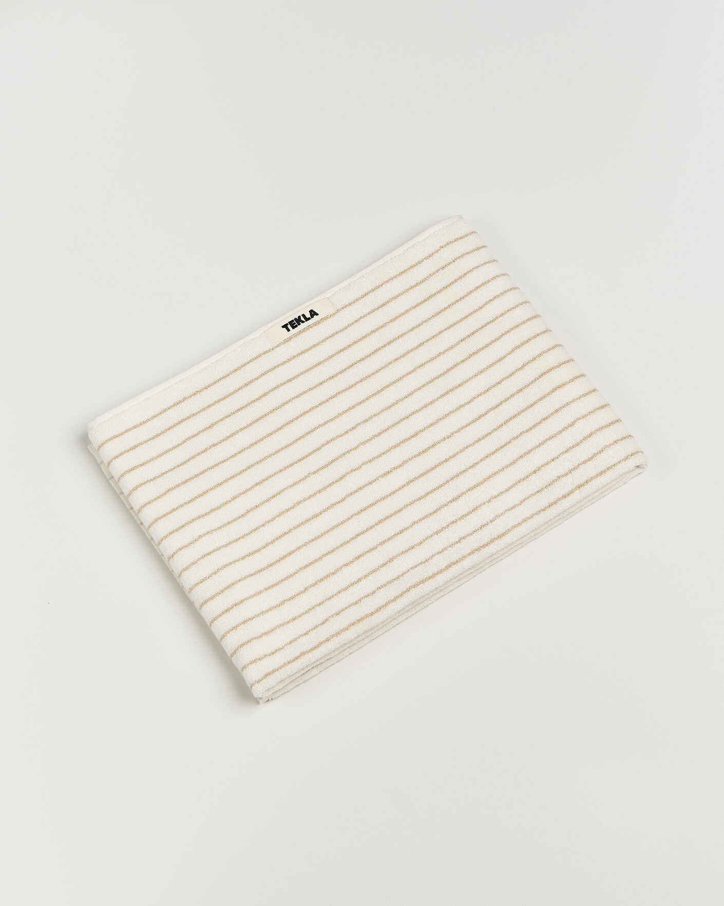 Men | Fabrics | Tekla | Organic Terry Bath Towel Sienna Stripes