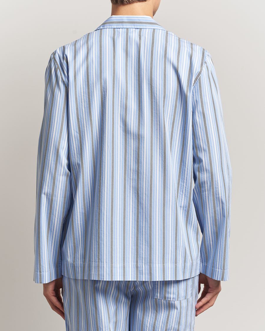 Men | Pyjamas & Robes | Tekla | Poplin Pyjama Shirt Stave Stripes