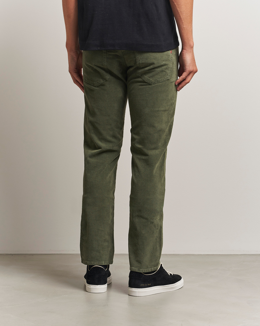 Men | Trousers | Replay | Grover Corduroy 5-Pocket Pants Dark Green