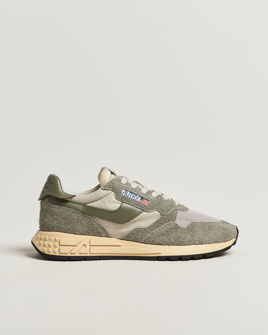 Men | Sneakers | Autry | Reelwind Running Sneaker Grey/Green