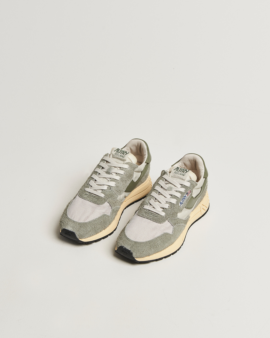 Men | Sneakers | Autry | Reelwind Running Sneaker Grey/Green