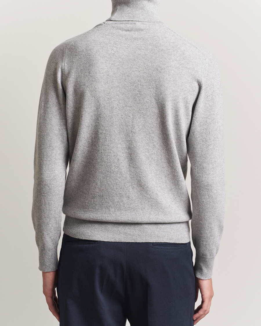 Men | Sweaters & Knitwear | Altea | Wool/Cashmere Rollneck Light Grey