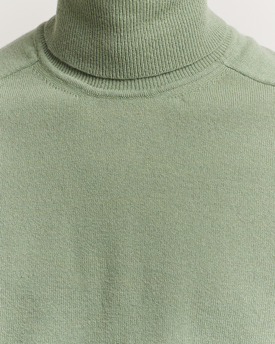 Men | Sweaters & Knitwear | Altea | Wool/Cashmere Rollneck Green