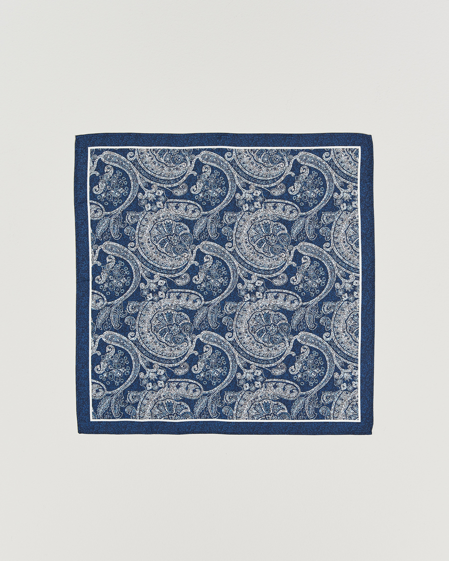 Men | Ties | Amanda Christensen | Box Set Silk 8 cm Tie And Pocket Square Sky Blue