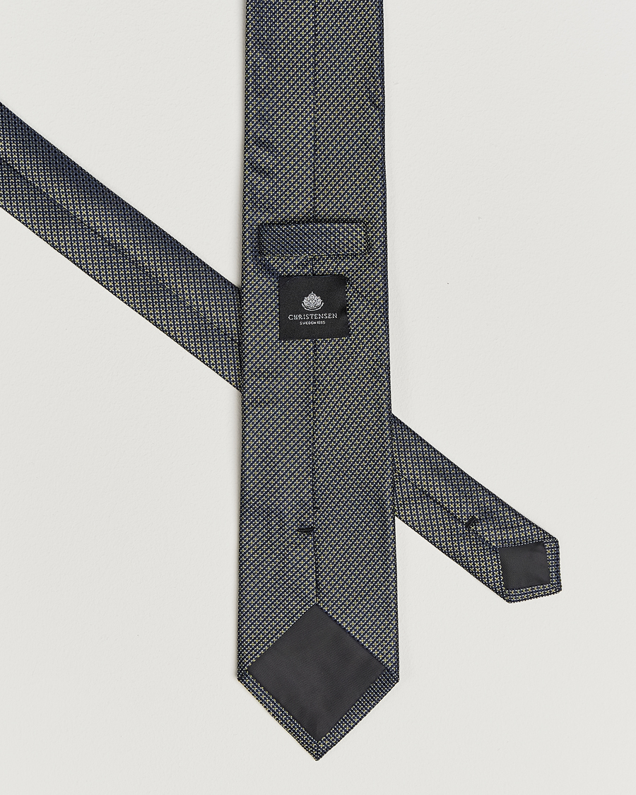 Men | Ties | Amanda Christensen | Box Set Silk 8 cm Tie And Pocket Square Dark Green