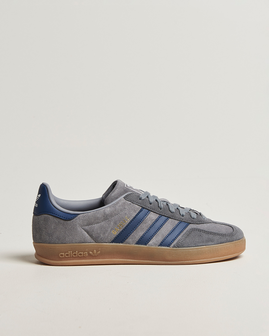 Men | Sneakers | adidas Originals | Gazelle Indoor Sneaker Grey/Navy