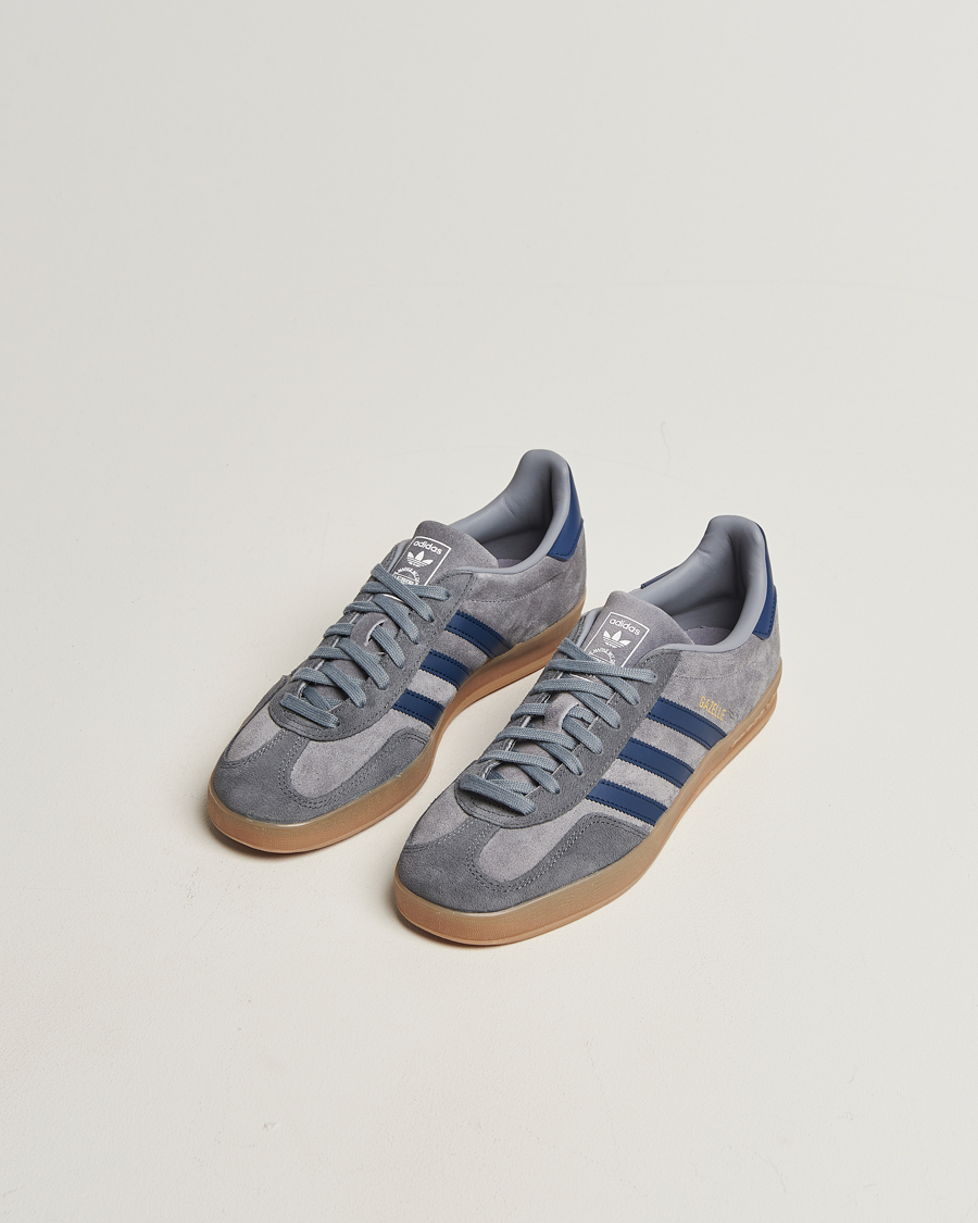 Men | Sneakers | adidas Originals | Gazelle Indoor Sneaker Grey/Navy