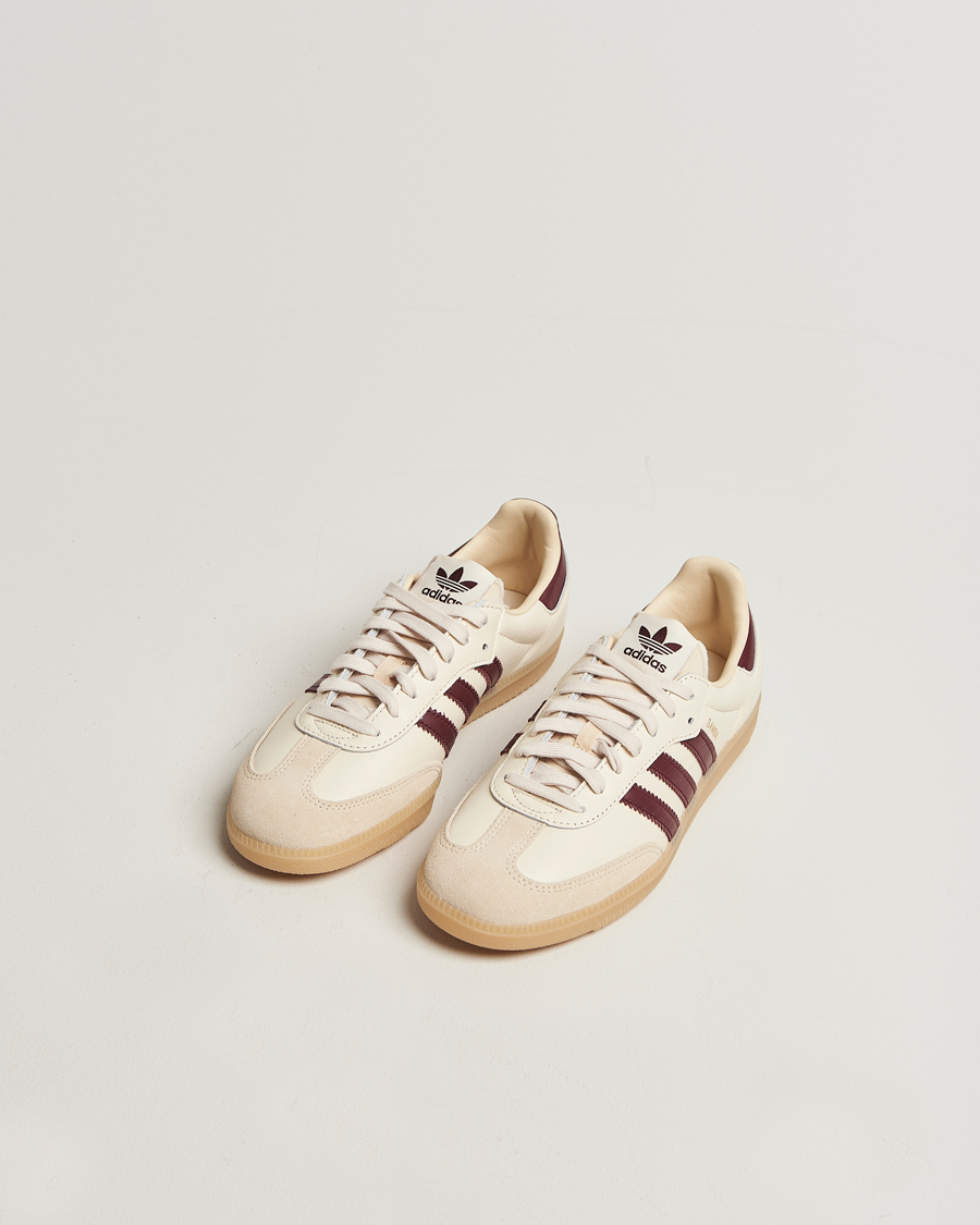 Men | Sneakers | adidas Originals | Samba OG Sneaker Off White/Red