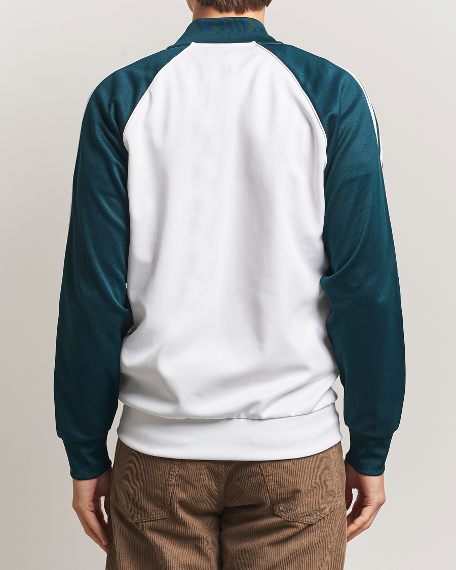 Men | Sweaters & Knitwear | adidas Originals | Classic Track Jacket White/Green