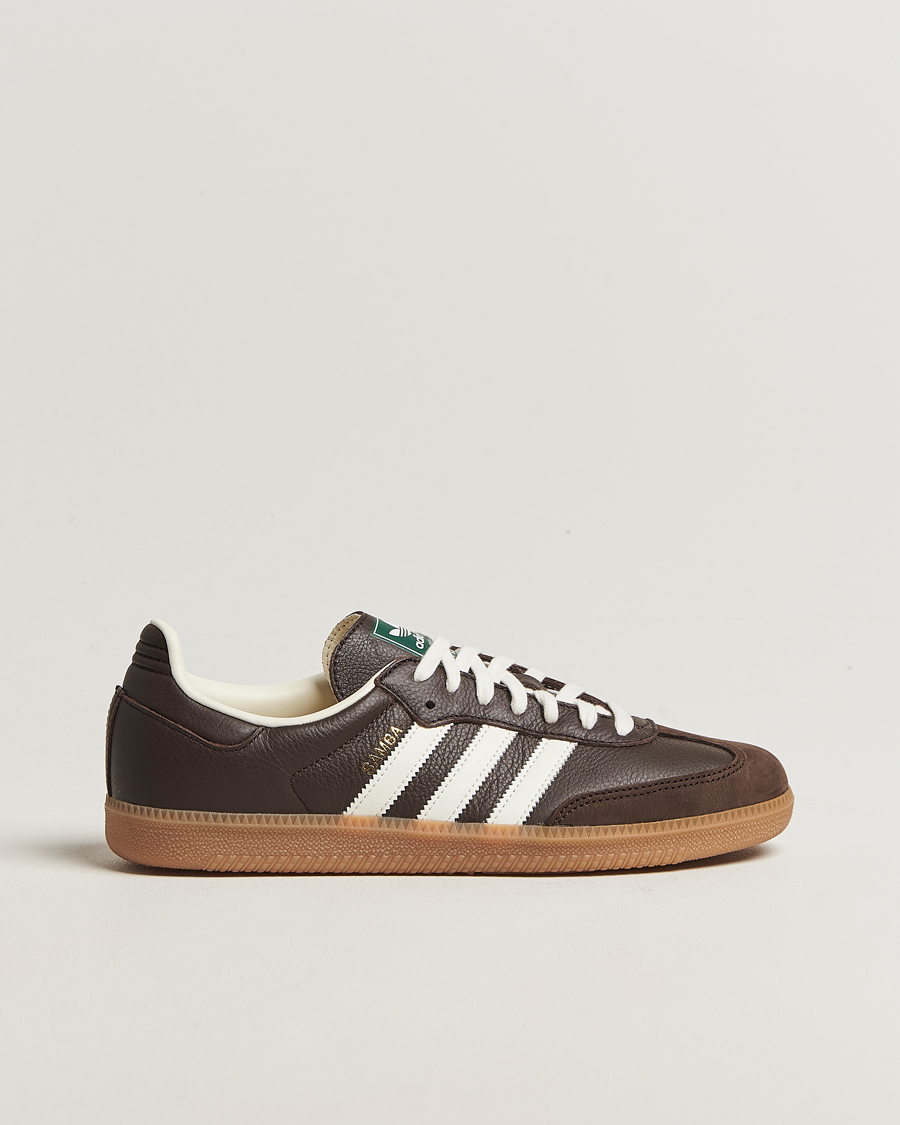 Men | Sneakers | adidas Originals | Samba OG Sneaker Dark Brown/Off White