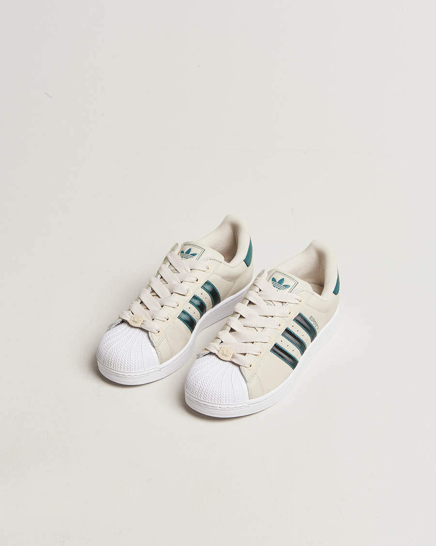 Men | Sneakers | adidas Originals | Superstar II Sneaker Beige/Green