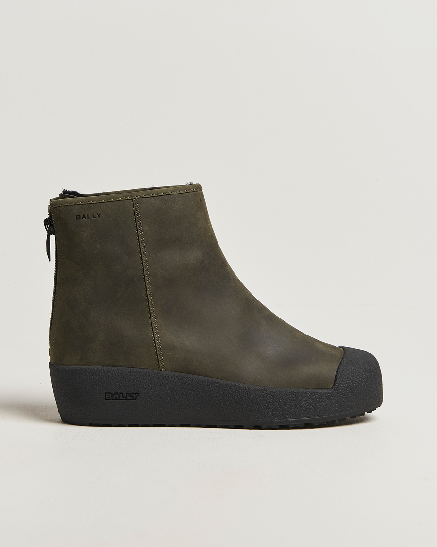 Men | Boots | Bally | Guard III M Soft Curling Boot Dark Green